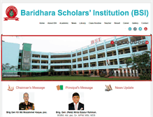 Tablet Screenshot of bsidhaka.edu.bd